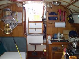 The cabin looking aft