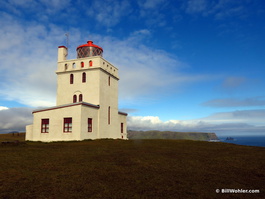 The Dyrhólaey lighthouse