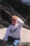 Kenny takes a break from tidepooling for a photo-op
