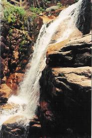 The waterfall at the end of the gorge