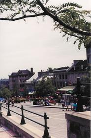 A street scene in the old town