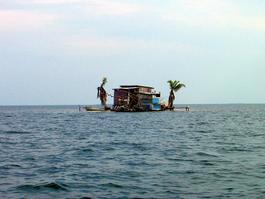 When you truly want to get away from it all!