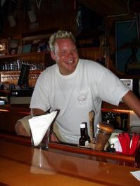 Kip, the bartender at the LYC