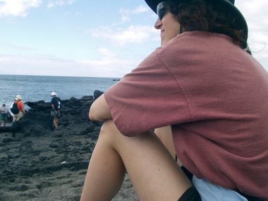 Another of Lori on the beach