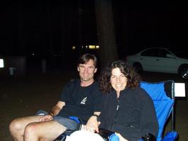 Shorts! At night! In the Sierras!