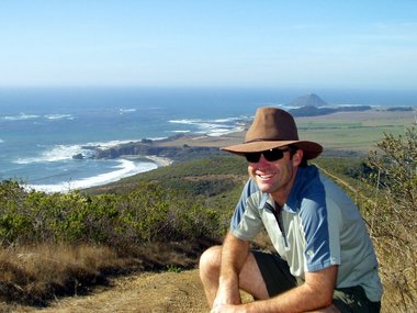 Bill above the coastline