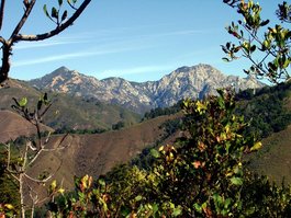 The mountains of the Ventana Wilderness