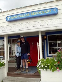 Jason and Sara at the Sand Dollar