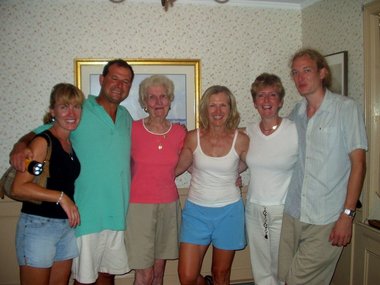 Janet, Tom, Helen, Elizabeth, Ginny, and Dan