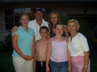 Jacqueline, Steve, Nicholas, Mary Beth, Stephanie, and Celia