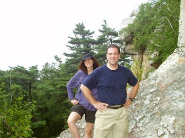 Lori and Bill take a breather too