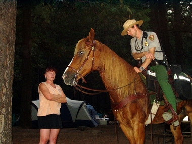 Diana and the ranger