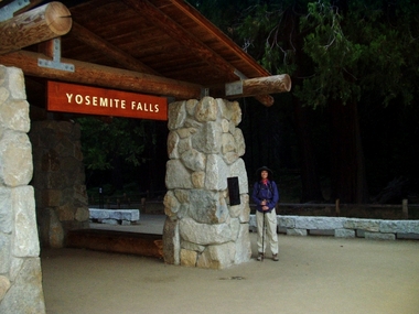 Lori at the trailhead