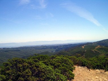 View east from Montara Mountain