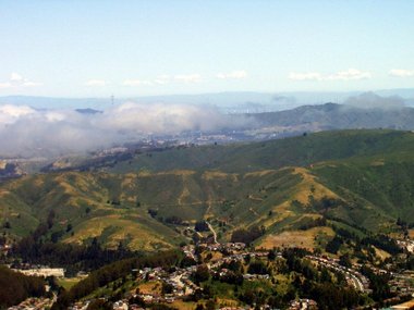 View north from Montara Mountain