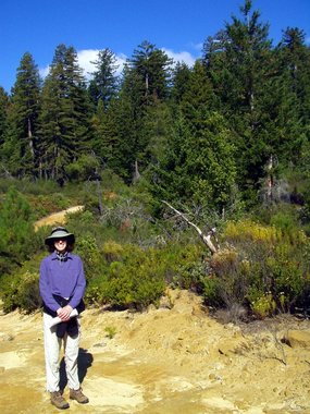 Lori on the sandstone