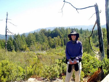 Lori on the summit