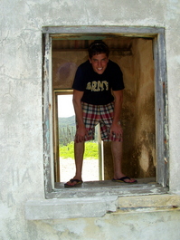 Andrew in the lighthouse