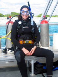 Diving fashion statement--NOT!