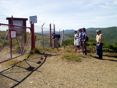 The group waits with anticipation to get through--in Tim's words--the big, serious gate, but Peter's key isn't working