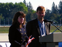 Alexandra and Brian Bell, co-founders of Airship Ventures