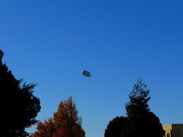 And the zeppelin returns