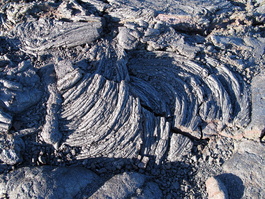 Interesting shapes in the lava