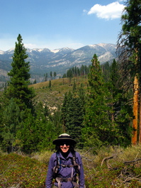 Lori, sequoias, and the Monarch Divide