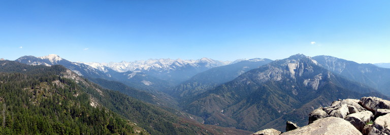 The Great Western Divide in Kings Canyon NP