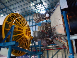 The second stage's engines