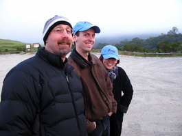 Joe, Jonathan, and Hayley freeze