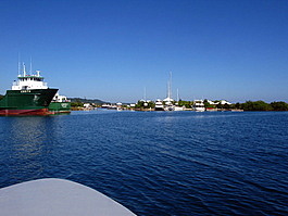 The Barefoot Cay marina