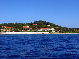 Some nice beachfront homes sprout up as Roatan is discovered