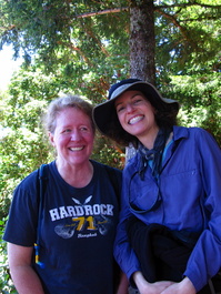 Deb & Lori at lunch