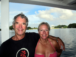 Gary and Wendy from Lake Tahoe (Photo by John Schwind)