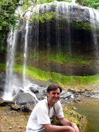 Bill in front of the falls