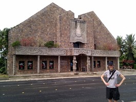 Lori and the Etpison Museum downtown