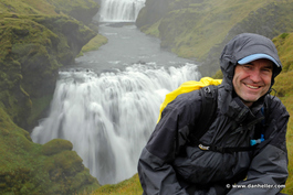 The raindrops gathered on Bill, too (Photo by Dan Heller)