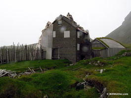We weren't quite sure what to make of this abandoned farmhouse