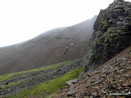 These walls, which formed a cross, are still buried