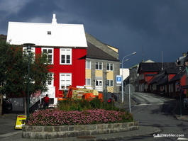 Reykjavík has many colorful buildings