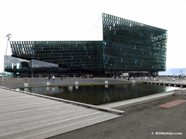 The concert hall is called Harpa