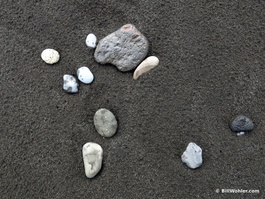 Stones on the beach