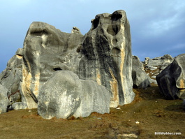 Weathered rocks