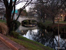 A bridge over the Avon River