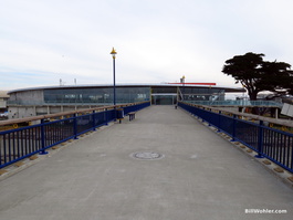 The New Brighton library from the pier