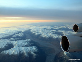 The southern alps and glacial valleys