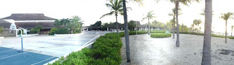 The nearby Club Med where Dan Heller and I spent a fun week in the 80s