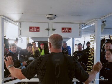 Rob preaches to the choir