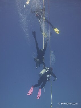 Chaos at the safety stop